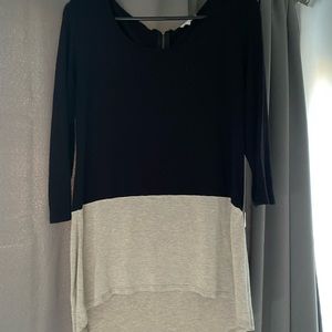 Black & Tan Long Shirt